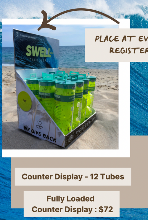 Counter Display Shipper with (12, 3-Pack Tubes)